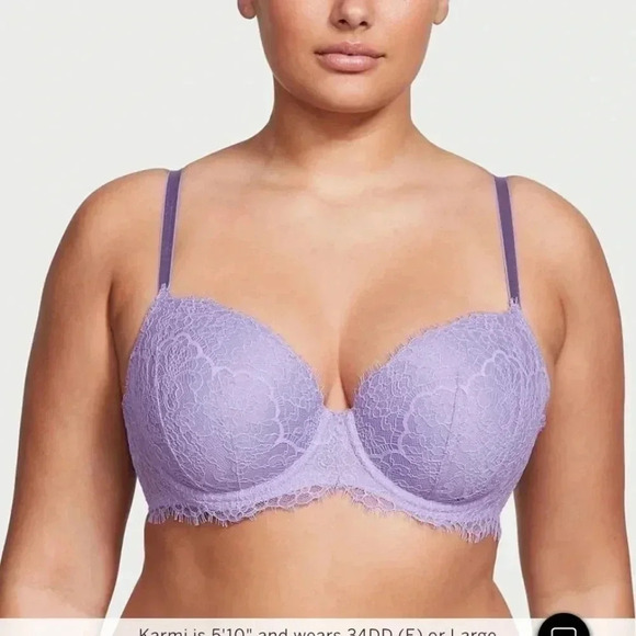 Victoria Secrets Dream Angels Lined Demi Bra - Picture 7 of 8